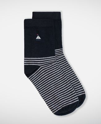Chaussettes femme Voilier (brodé)
