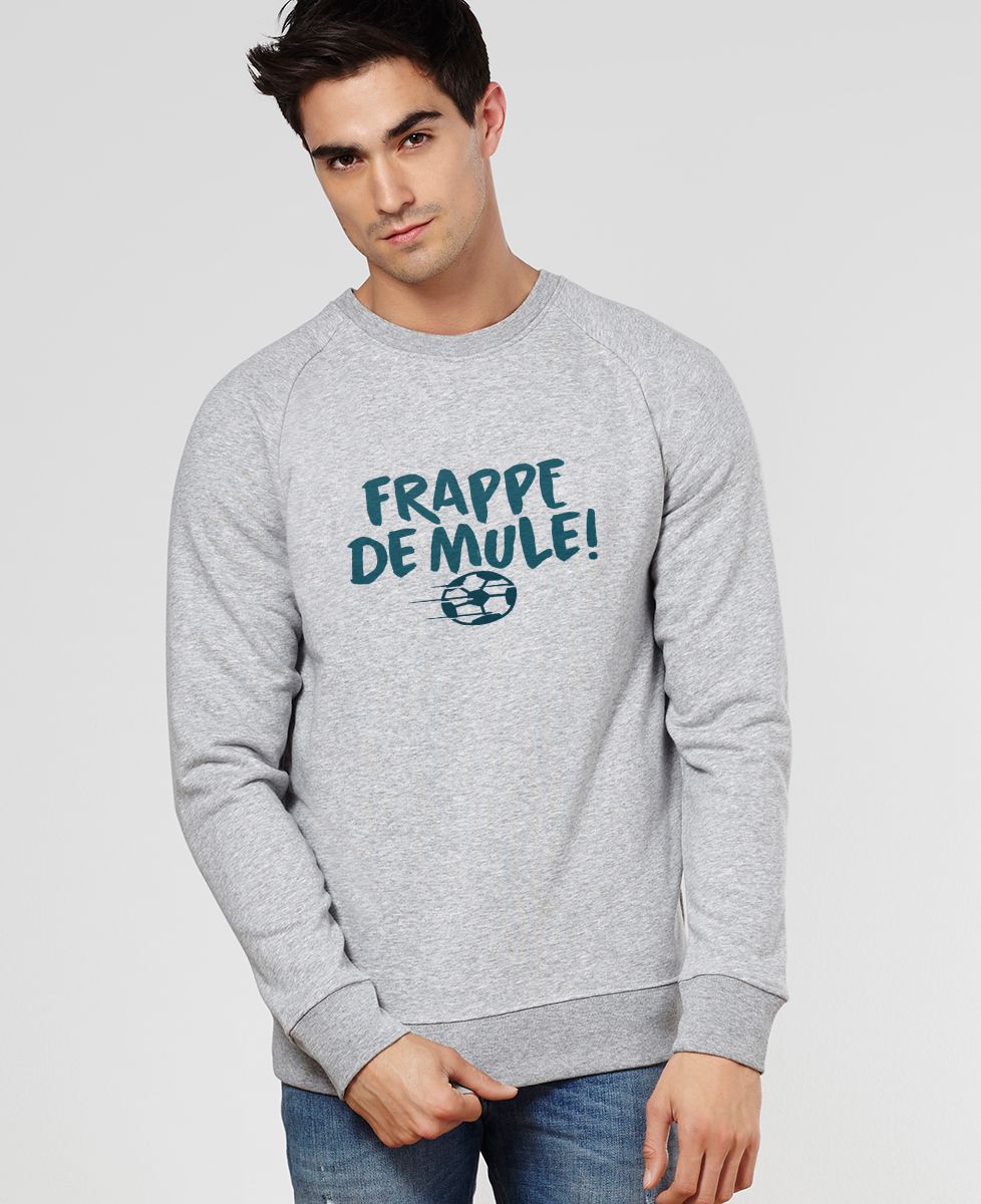 Sweatshirt homme Frappe de mule !
