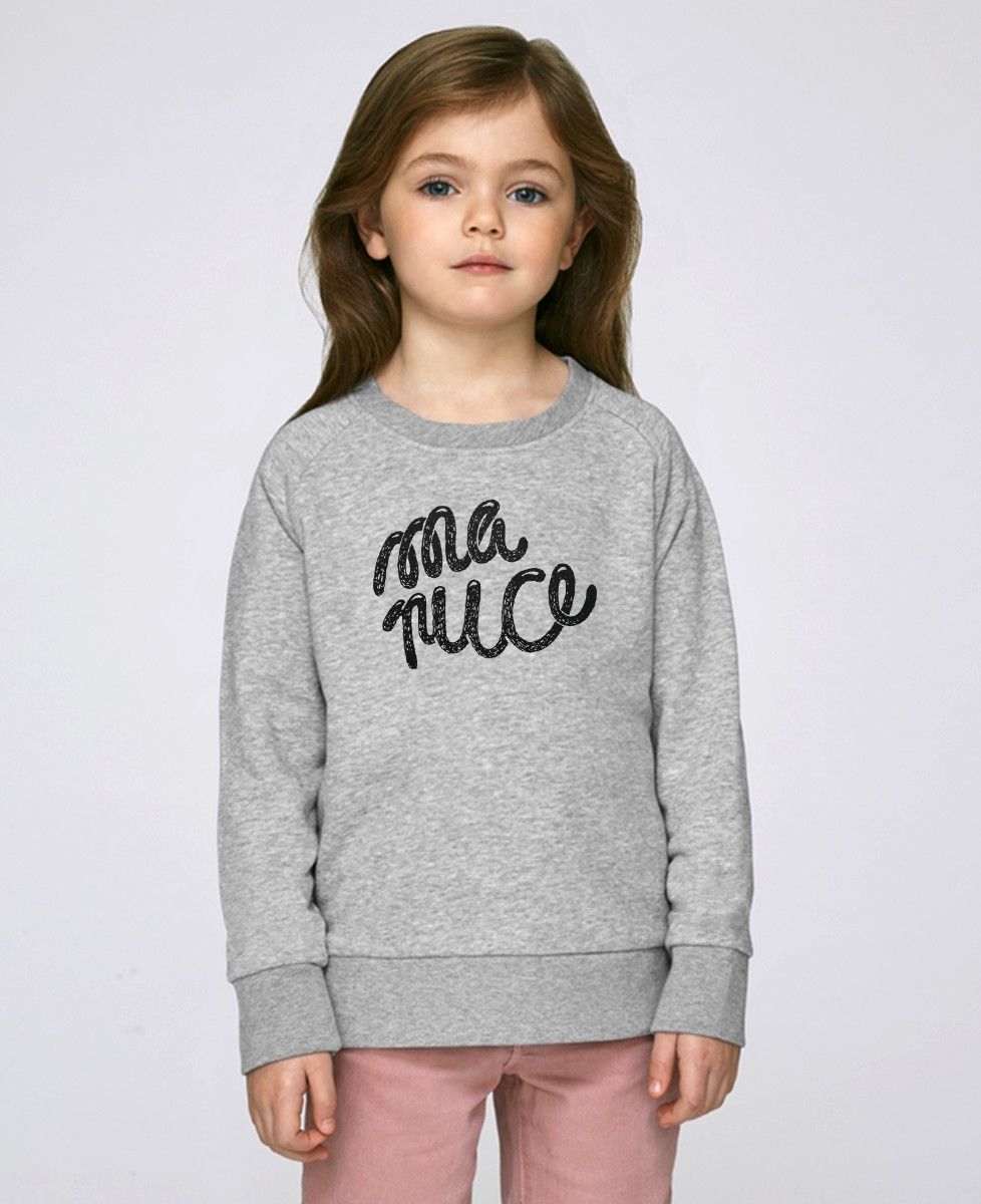 Sweatshirt enfant Ma puce