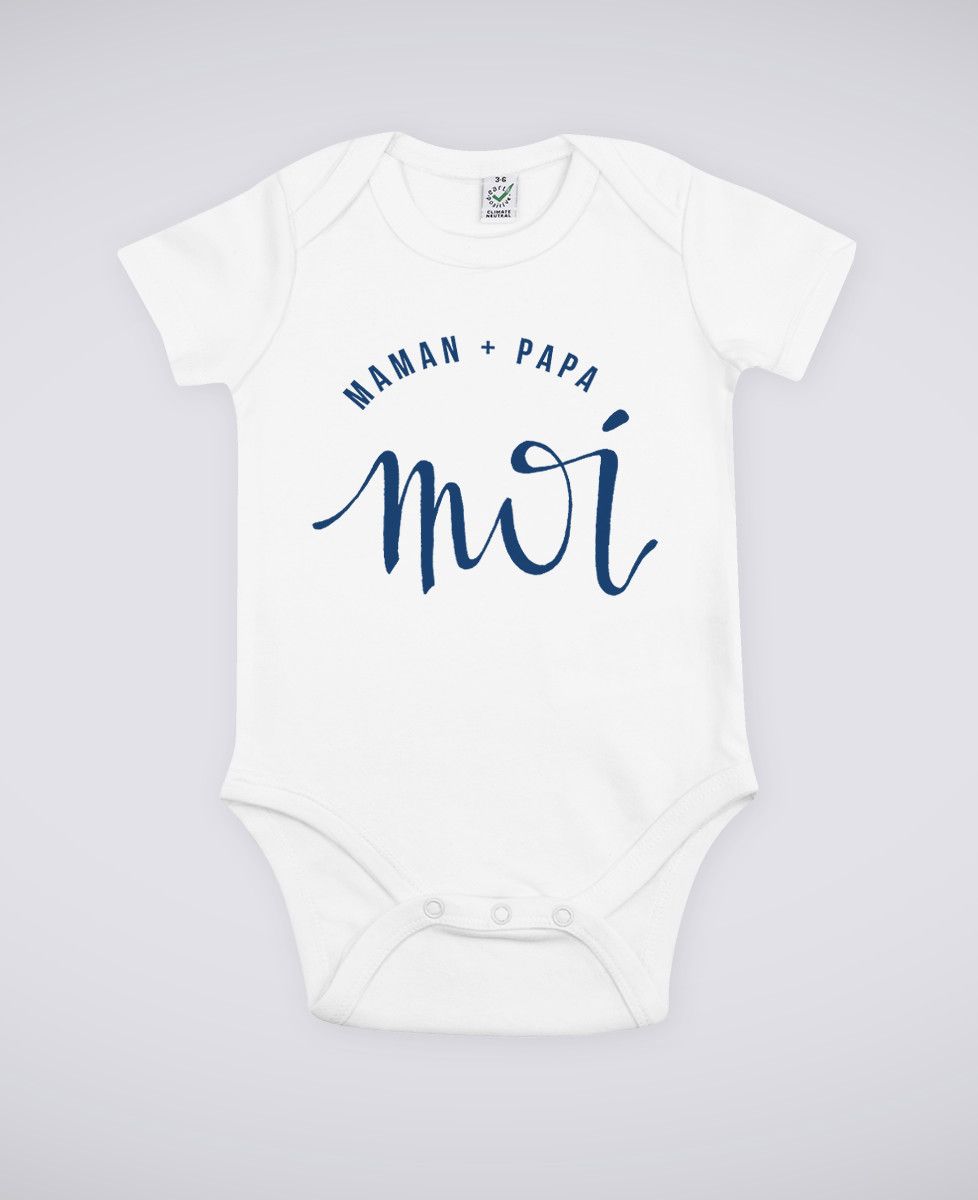 Body Maman Papa Monsieur Tshirt Kids Mode Bebe Body Maman Papa Monsieur Tshirt Kids Mode Bebe