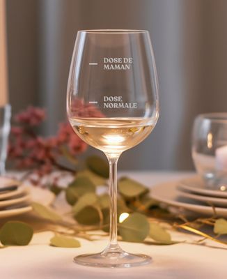 Verre à vin Dose de Maman - Cadeaux Maman, Apéro, Mariage