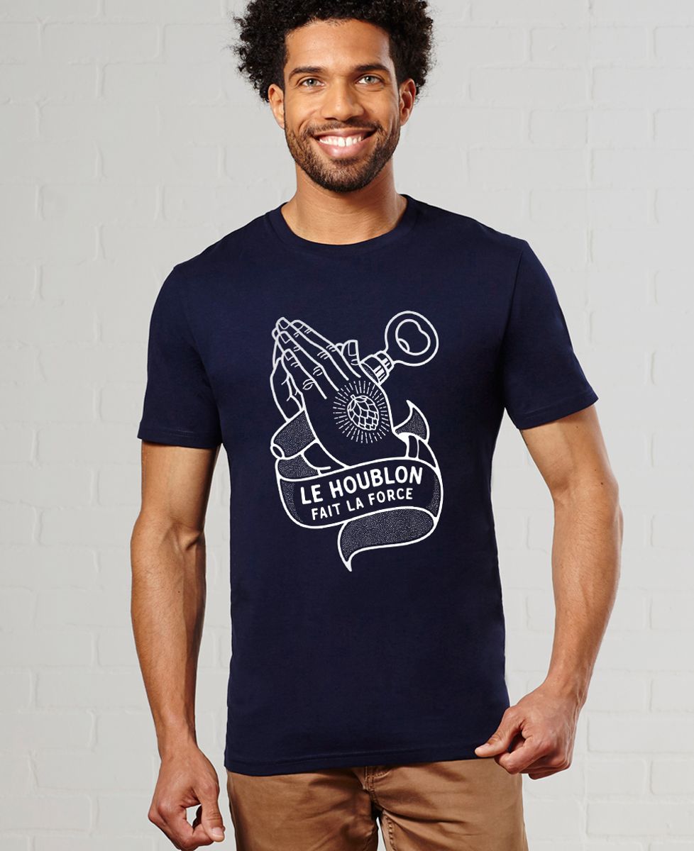 T-shirt homme Le houblon fait la force - Monsieur Tshirt x Le Gallodrome - Apéro