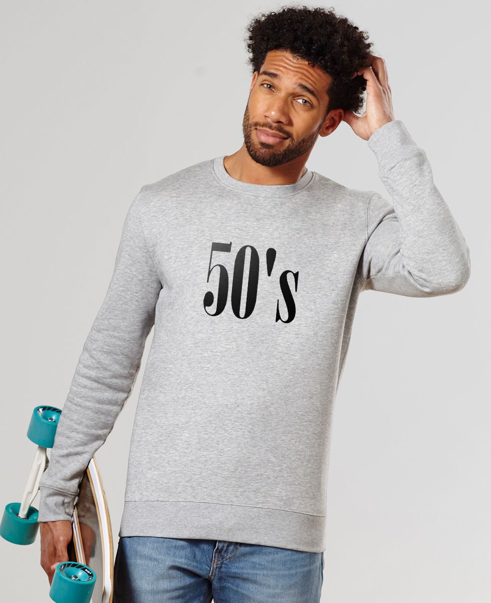 Sweatshirt homme Années 50