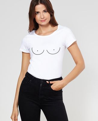 T-Shirt femme Boobs power