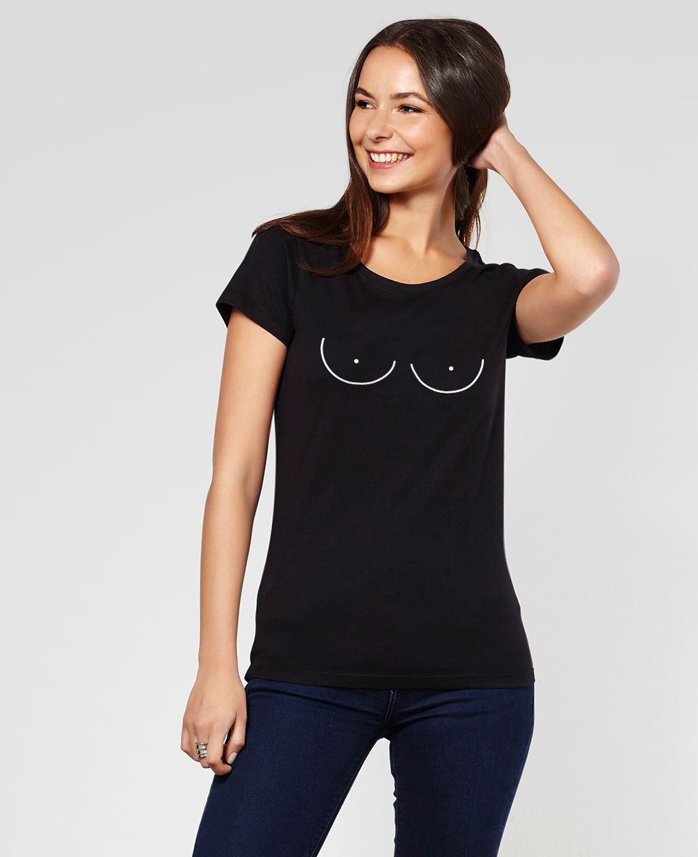 T-Shirt femme Boobs power