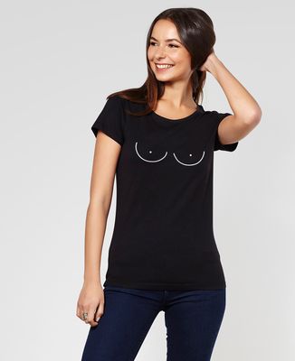T-Shirt femme Boobs power
