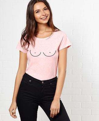 T-Shirt femme Boobs power