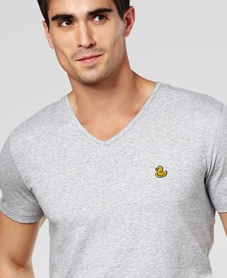 T-Shirt man Duck yellow (embroidered) | Monsieur TSHIRT