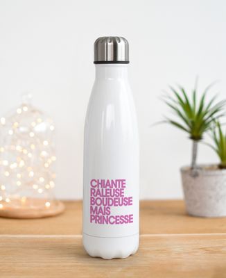 Bouteille Chiante râleuse boudeuse mais princesse