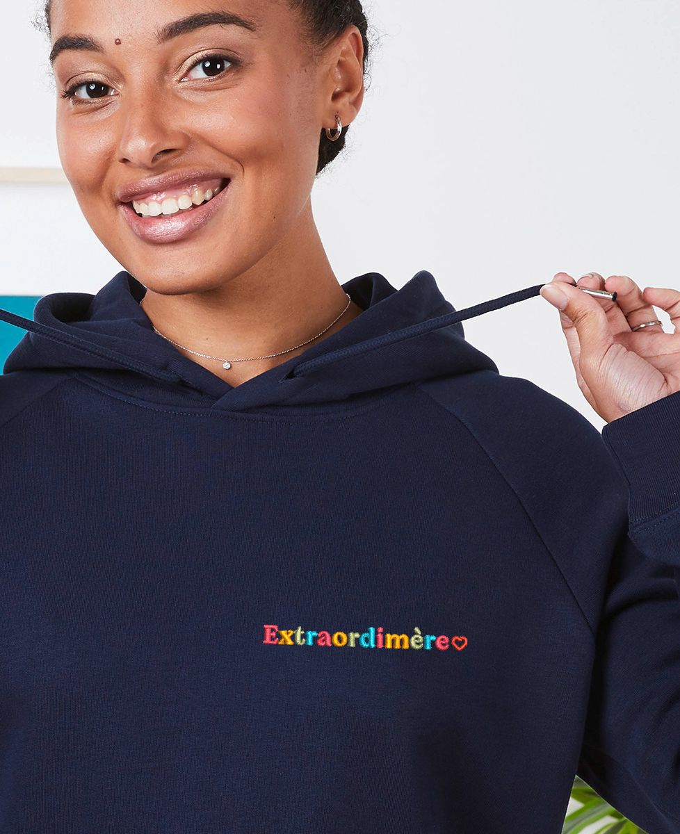 Hoodie femme Extraordimère (brodé)