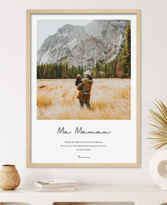Photo de ma maman personnalisée