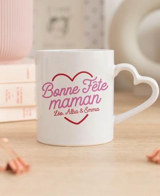 Mug Bonne fête Maman personnalisé - Cadeaux Maman