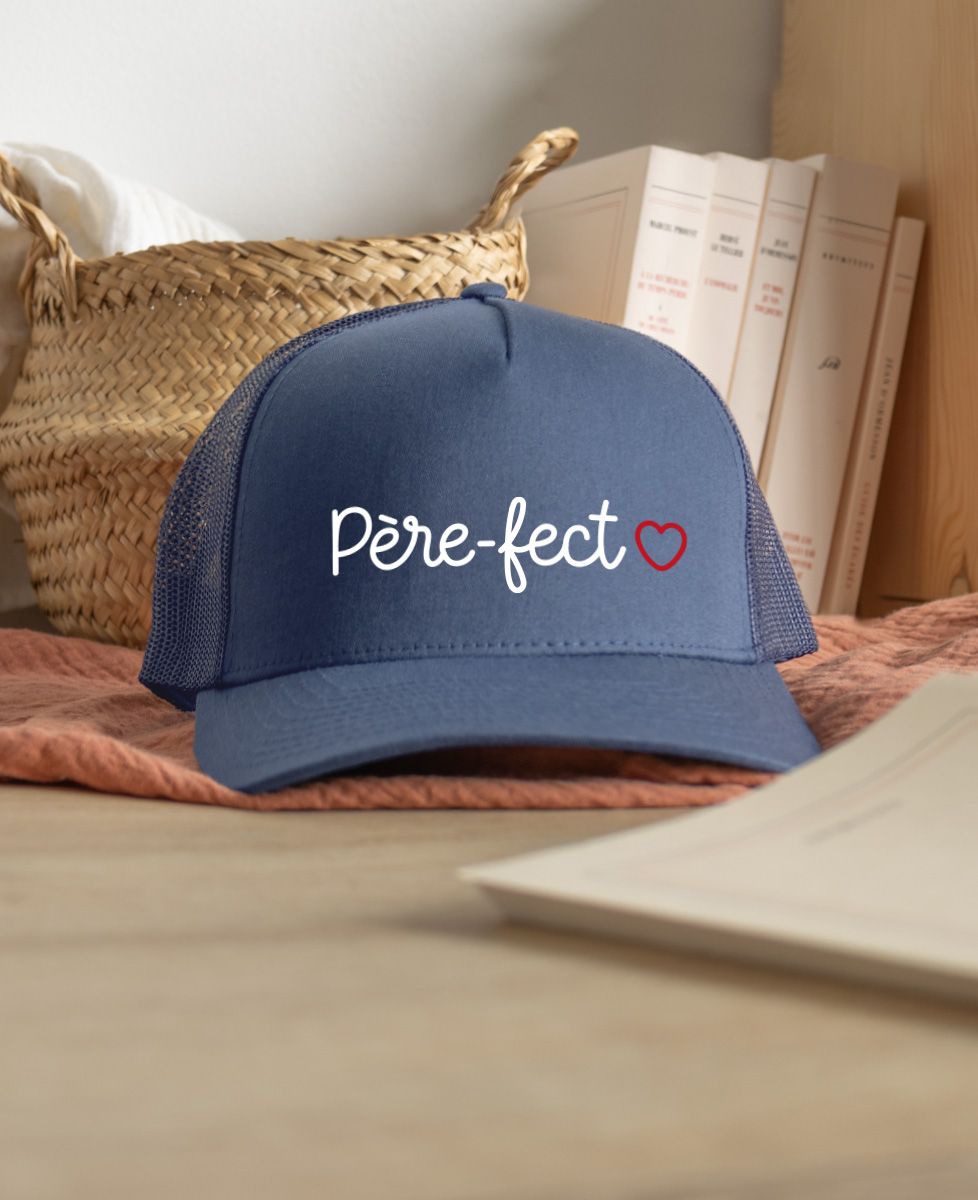 Casquette Père Noël Brodée - Coton Réglable, Pompon Et Fourrure - Idée Cadeau De Noël Festif