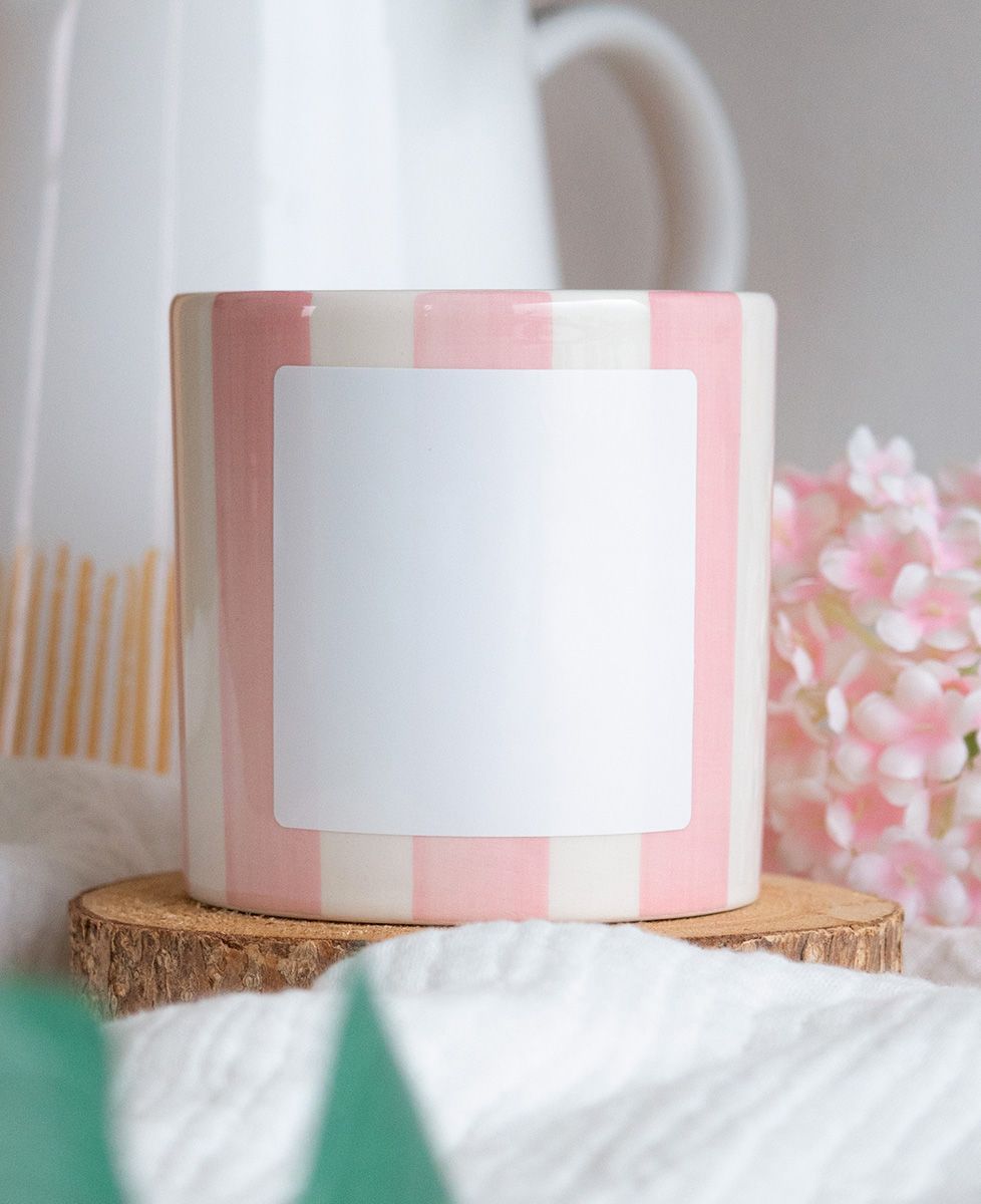 Kaars Mama en kleine hartjes gepersonaliseerd - Geschenken voor mama, Aanstaande moeder/vader