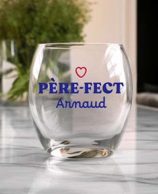 Verre à whisky Père-fect et prénom personnalisé - Cadeaux Papa, Apéro, Mariage