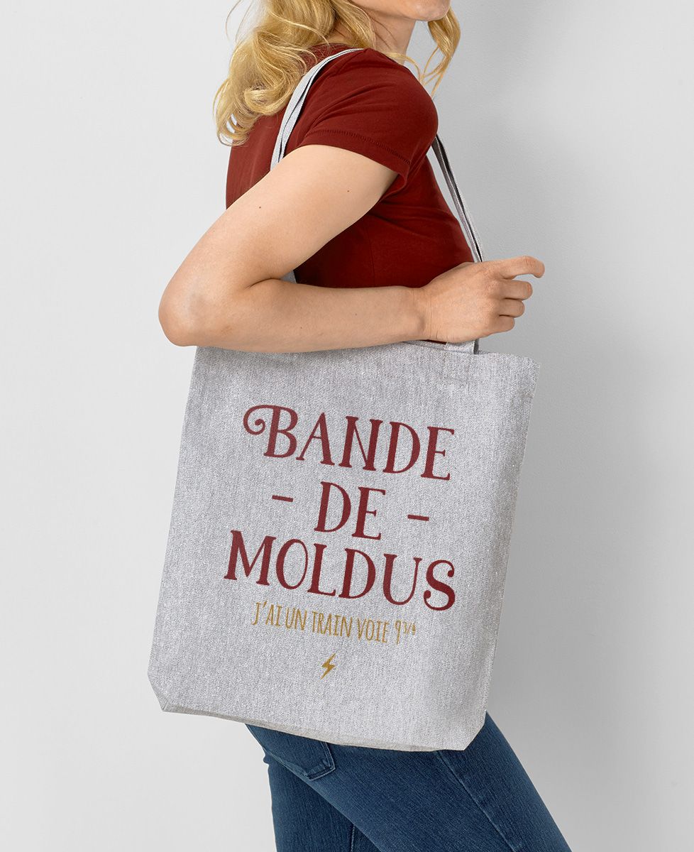 Tote bag Bande de moldus
