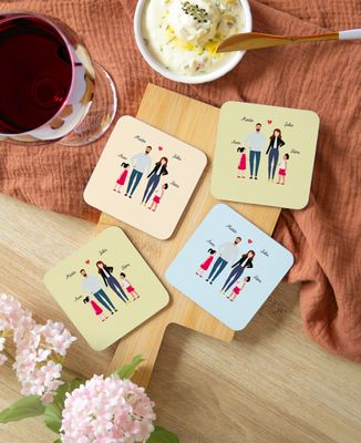 Famille personnalisée par 4