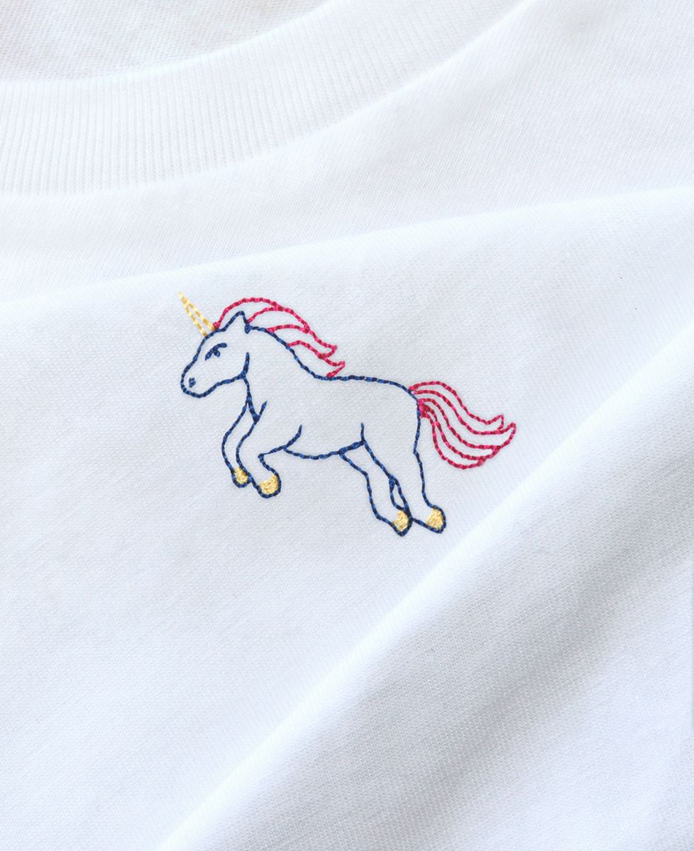 Sweatshirt femme Licorne (brodé) - Animaux, EVJF