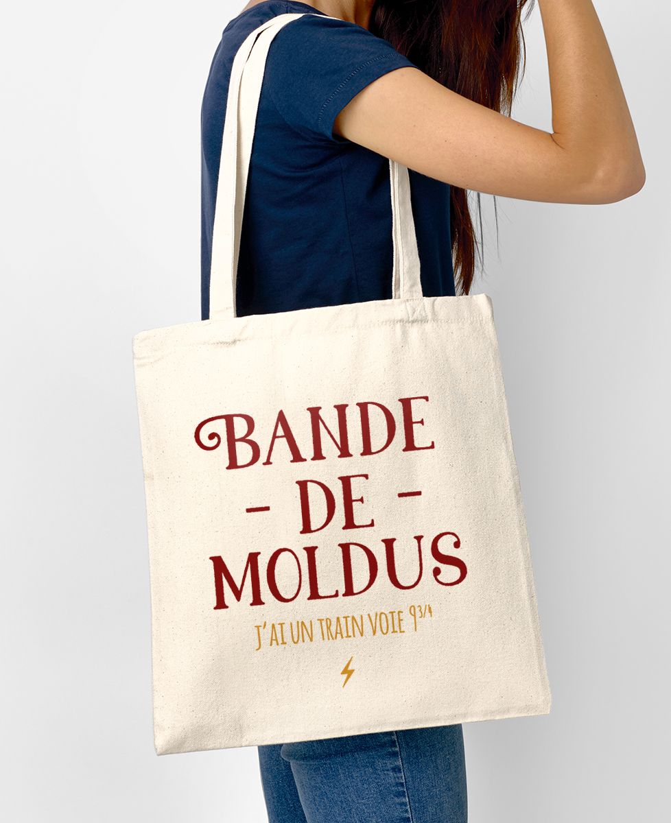 Tote bag Bande de moldus