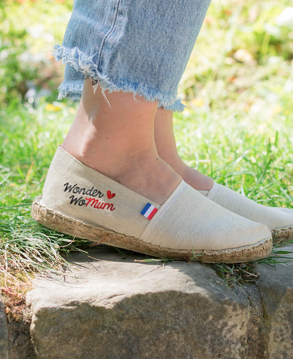 Espadrille Wonder WoMum (brodé)