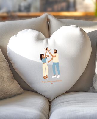 Herzkissen Erstes personalisiertes Kind - Geschenke Mama