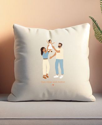 Cushion Personalized first child - Mom's gifts