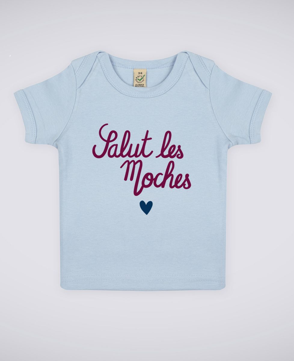 T Shirt Bebe Salut Les Moches Monsieur Tshirt Kids