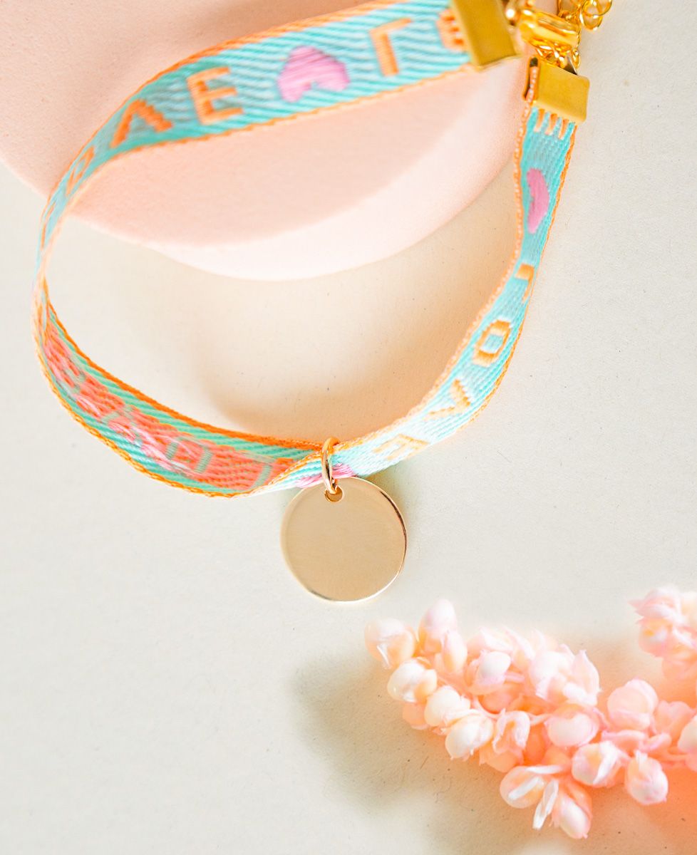 Bracelet Mère-veilleuse et prénom personnalisé - Cadeaux Maman