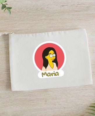 Pouch Personalized cartoon character - Gifts for Dad, Mom's gifts