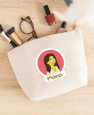 Neceseres Personaje de dibujos animados personalizado - Regalos para papá, Regalos para mamá