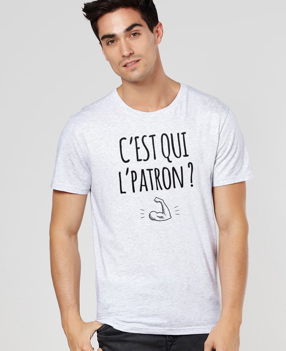 T-Shirt homme C'est qui l'patron ?