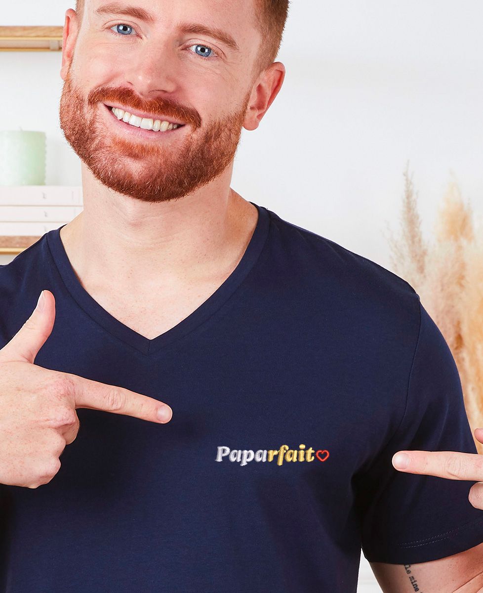 T-shirt homme Paparfait (brodé)