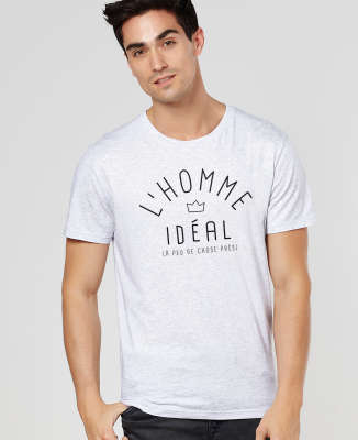 T-Shirt homme L'homme idéal