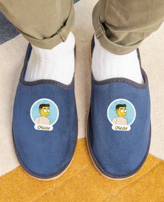 Slippers Personalized cartoon character - Gifts for Dad, Mom's gifts