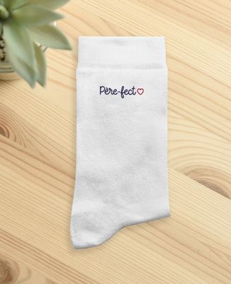 Chaussettes homme Père-fect (brodé) - Cadeaux Papa