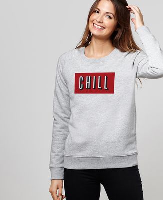 Sweatshirt femme Chill