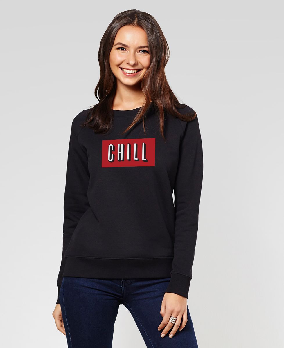 Sweatshirt femme Chill