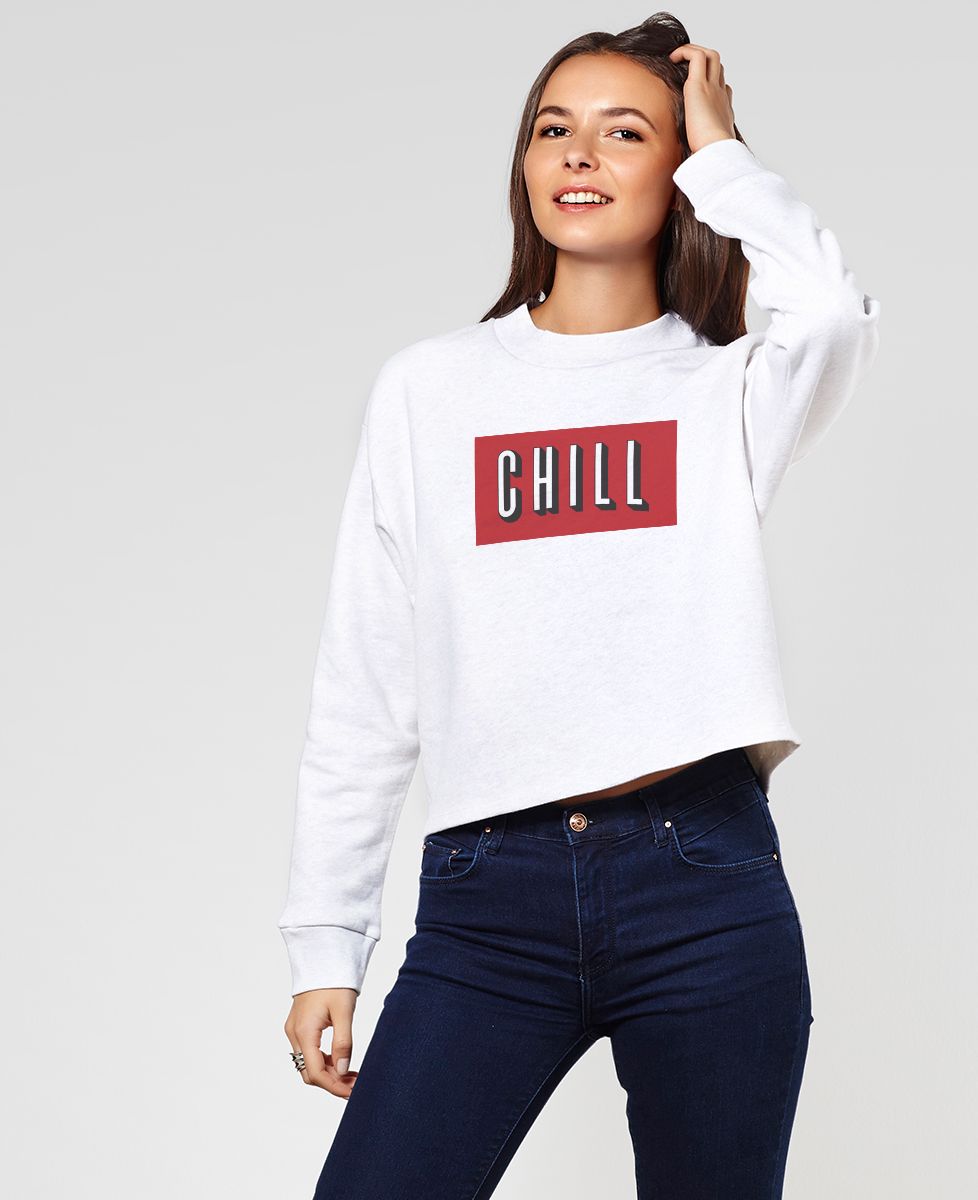 Sweatshirt femme Chill