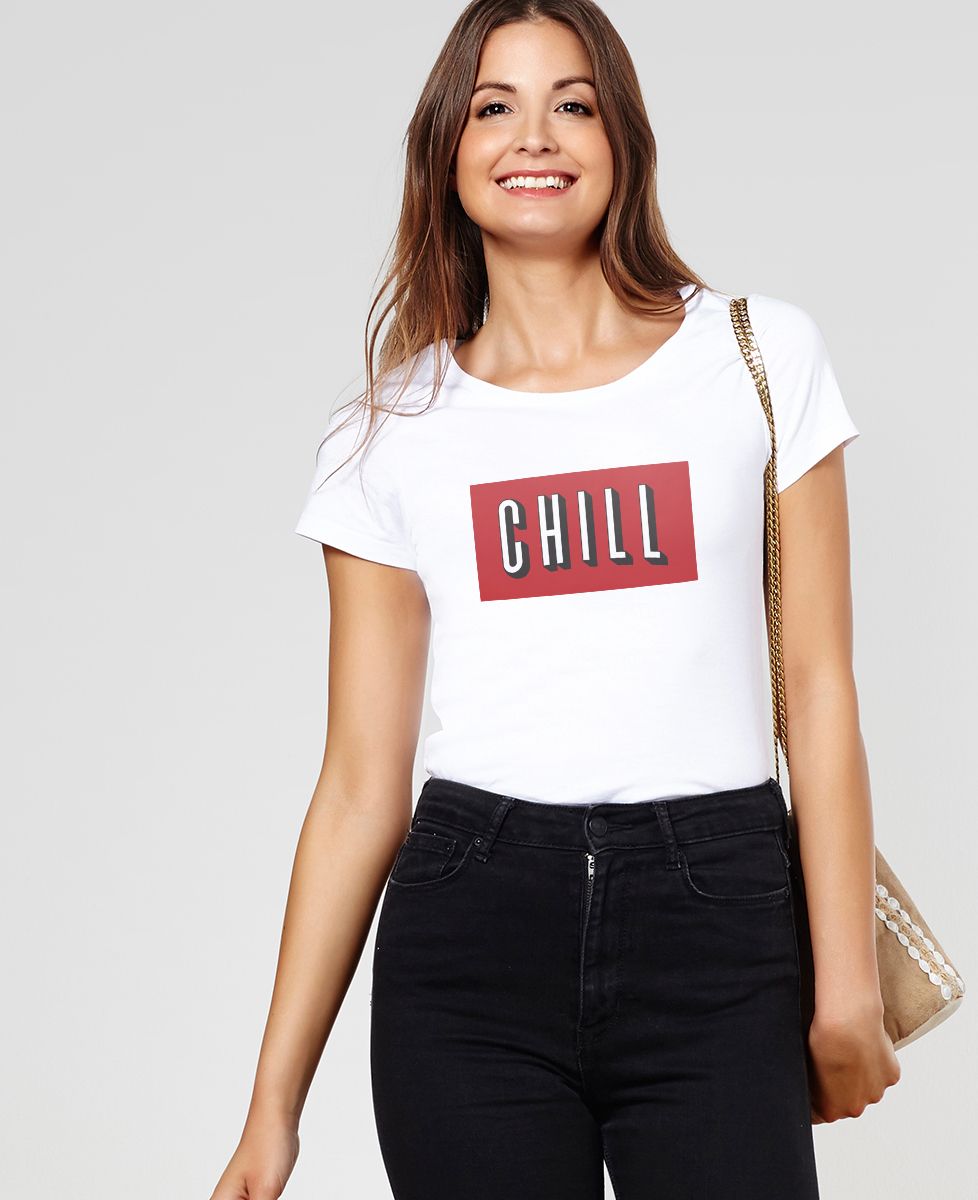 T-Shirt femme Chill