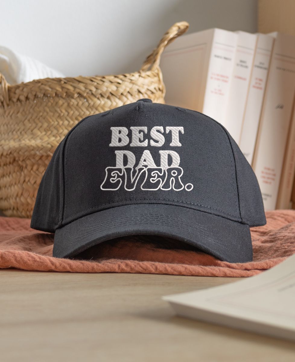 Casquette Best Dad Ever (brodé)