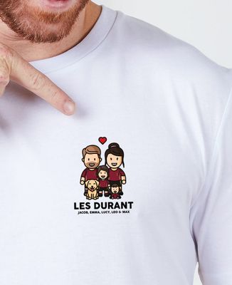 T-shirt homme Famille figurine football Belgique - Sport, Football