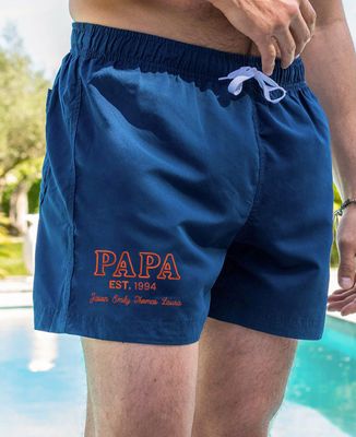 Bathing Shorts Dad and children's names - Gifts for Dad
