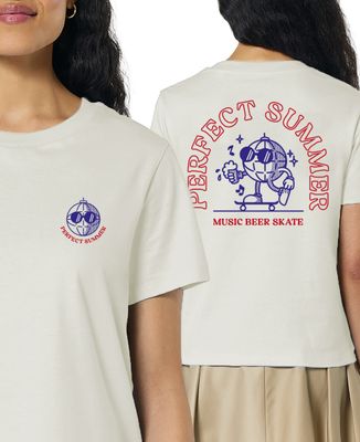T-Shirt Frau Personalisierte Discokugel - Aperitif