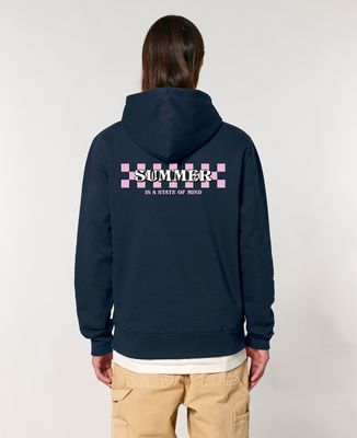 Men's hoodie Customized checkerboard