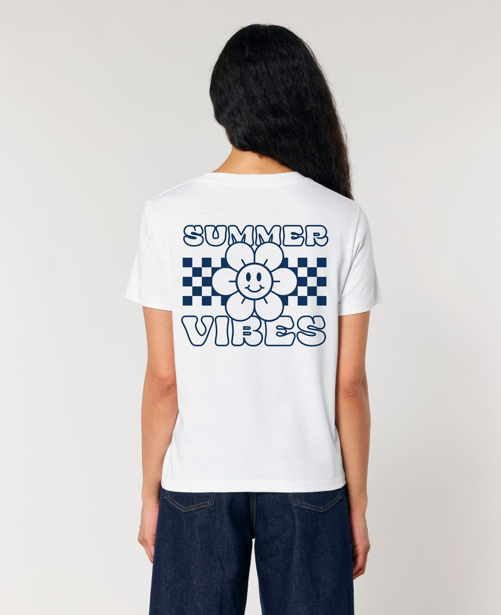 T-shirt femme Summer Vibes Damiers