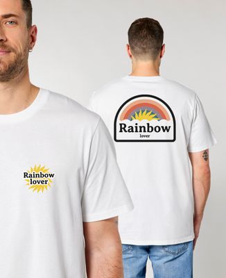 T-Shirt für Männer Personalisierter Rainbow