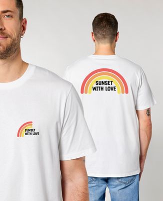 T-Shirt für Männer Personalisierter Sunset
