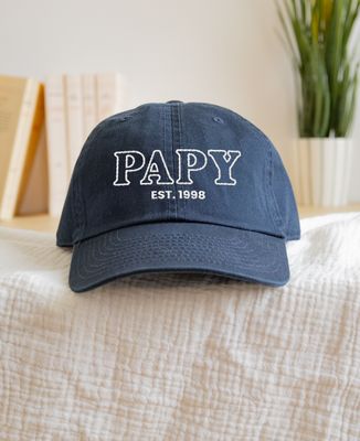 Schirmmützen Opa und Namen von Kindern - Geschenk Opa