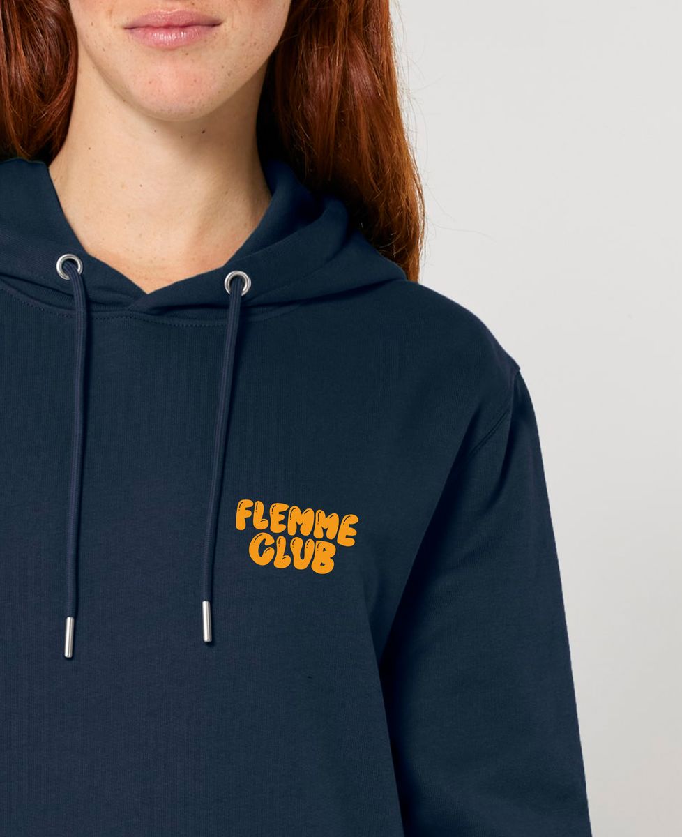 Hoodie femme Flemme club