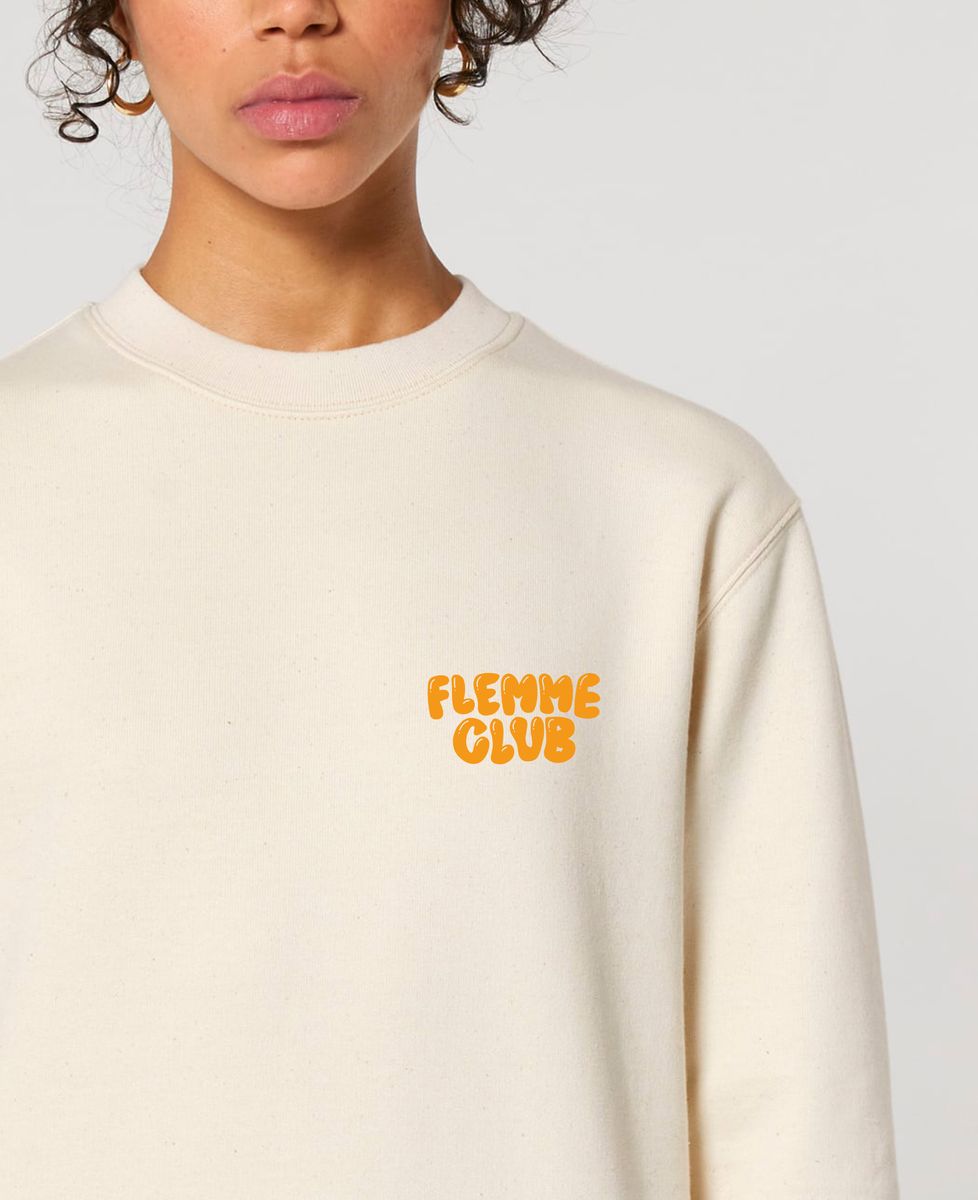 Sweatshirt femme Flemme club